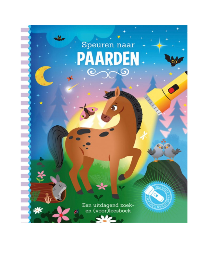 Zaklampboek - Speuren naar paarden
