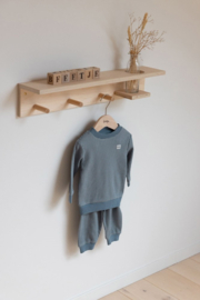 Feetje - Wafelpyjama - Ijs Blauw