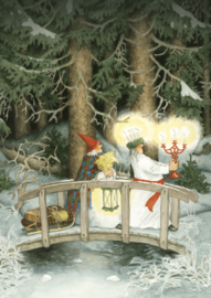 051 Aanloop naar kerst 	- Inge Look - Ansichtkaart