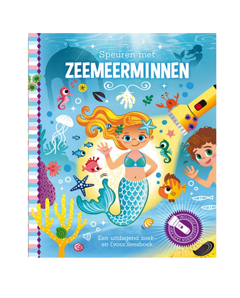 Zaklampboek - Speuren met zeemeerminnen