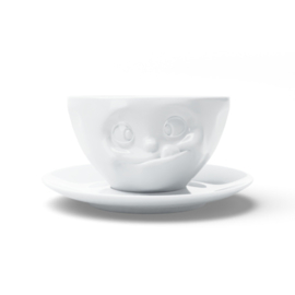 Fifty Eight Products - Tassen servies - Lekker - Tasty - Kop en schotel - 200 ml