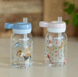 Mepal x Little Dutch - Forest Friends - Drinkfles met rietje - 450 ml