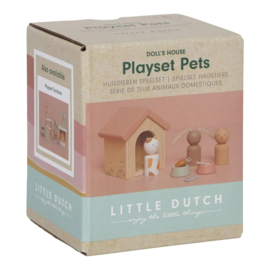 Little Dutch - Aanvulset Huisdieren Poppenhuis