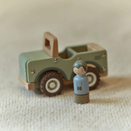 Little Dutch - Safari Friends - Houten Safari Auto FSC