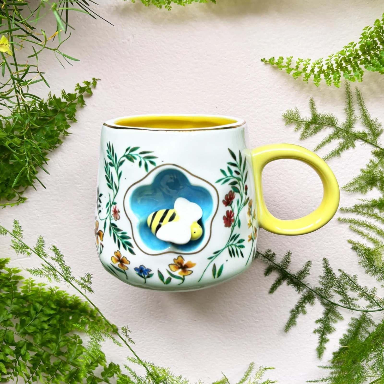 House of Disaster - Secret Garden - Beker Bij - 3D Bee Cup
