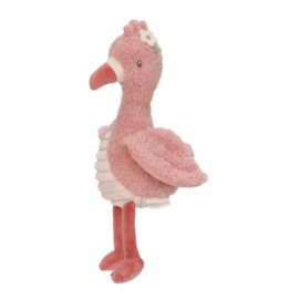 Little Dutch - Safari Friends - Knuffel Flamingo - 35 cm
