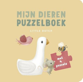 Little Dutch kinderboek - Mijn dieren puzzelboek