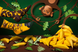 Many Mornings - Mismatched Sokken - Monkey Business - Apen