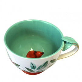 House of Disaster - Secret Garden - Vos Beker - Fox teacup