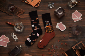 Many Mornings - Mismatched Sokken - Whisky - Whiskey