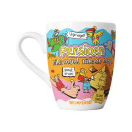 Paperdreams - Cartoonmok - Pensioen! Niks moet niksen mag