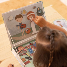 Little Dutch - Magnetisch Speelbord - Jim & Rosa