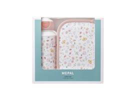 Mepal x Little Dutch - Flowers en Butterflies Lunchset Pop-up fles en Lunchbox  - Met of zonder naam