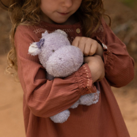 Little Dutch - Safari Friends - Knuffel Nijlpaard - 17 cm