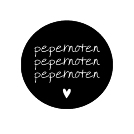 Sticker - Pepernoten pepernoten pepernoten