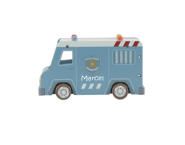 Little Dutch - Politiebus FSC - Met of zonder naam