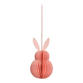 Wurm - Pasen - Hanger - Honeycomb - Paashaas - Roze