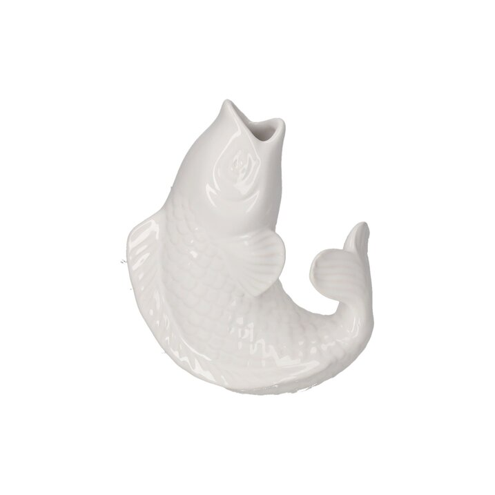Gift Company - Mamsell Koi - Vis - Vaas - XS -  Wit