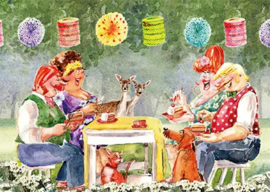 Ingrid Berendsen - EG 2-4890 - Taart eten