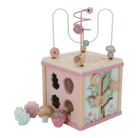 Little Dutch - Fairy Garden - Houten Activiteitenkubus - Met of zonder naam