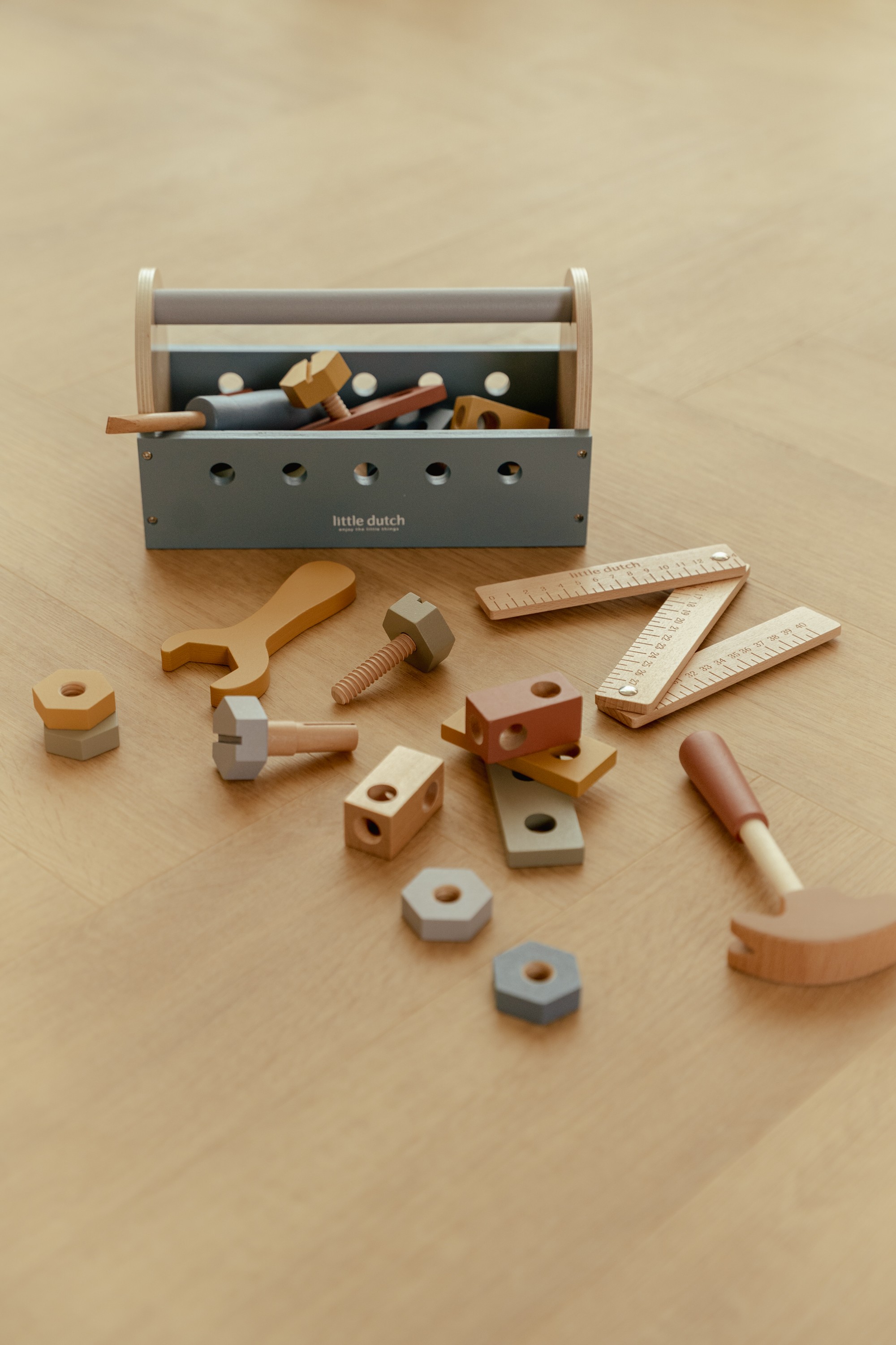 Little Dutch - Houten Gereedschapskist - Met of zonder naam