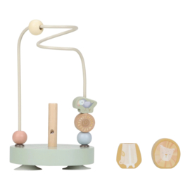 Little Dutch - Safari Friends - Houten Giftset FSC - Met of zonder naam