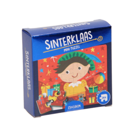 Mini Puzzel - Piet tussen cadeautjes