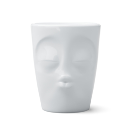 Fifty Eight Products - Tassen servies - Kussend - Kissing - Mok met oor - 350 ml