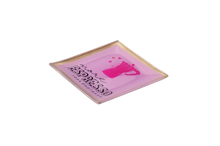 Gift Company - Love Plates - More Espresso less depresso