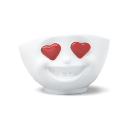 Fifty Eight products - Tassen servies - Hartelijk Rood - Heartful - Schaal 500 ml