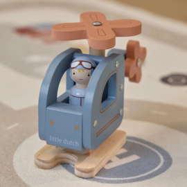 Little Dutch - Houten helikopter FSC