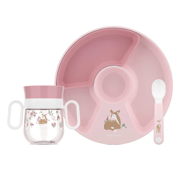 Mepal x Little Dutch - Fairy Garden - Babyservies Mio - 3-delig