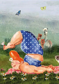 Ingrid Berendsen - EG 2-4842 - Yoga (omgekeerde houding)