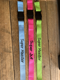 Keycord - Met naam - Groen