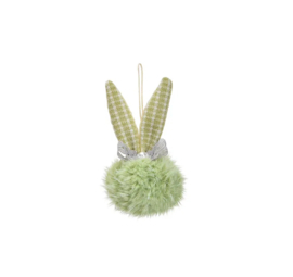 Wurm - Pasen - Konijnenoren - Fluffy Hanger - Groen
