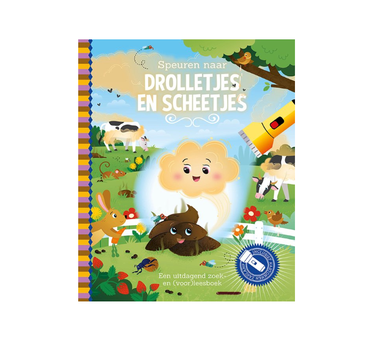 Zaklampboek - Speuren naar drolletjes en scheetjes