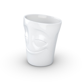 Fifty Eight Products - Tassen servies - Tevreden - Cheery - Mok met oor -350 ml