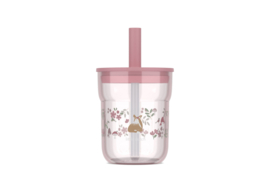 Mepal x Little Dutch - Fairy Garden - Kinderglas Mio met rietje - 250ml
