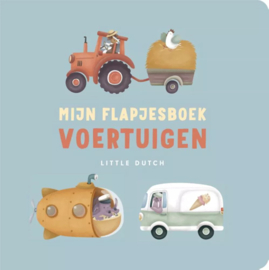 Little Dutch kinderboek - Mijn flapjesboek Voertuigen