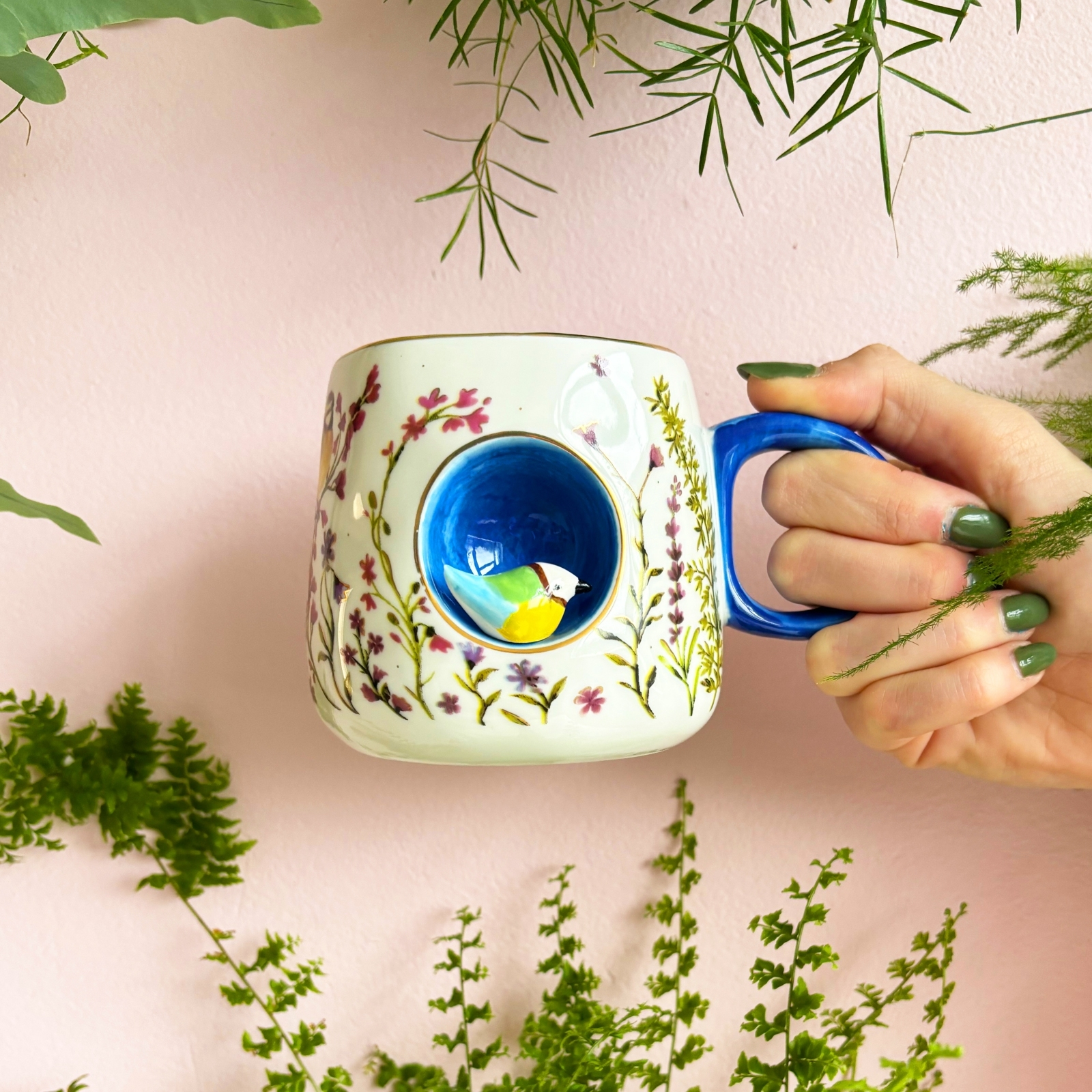 House of Disaster - Secret Garden - Beker Vogel - 3D Bird Cup