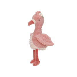 Little Dutch - Safari Friends - Knuffel Flamingo - 17 cm