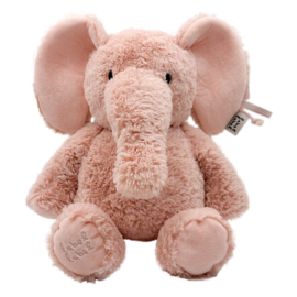 Label label - Knuffel - Olifant - Elly - Roze - M