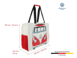 Volkswagen T1 Bus - Beach - Shopper - Reistas - Voor- en achterkant/Rood