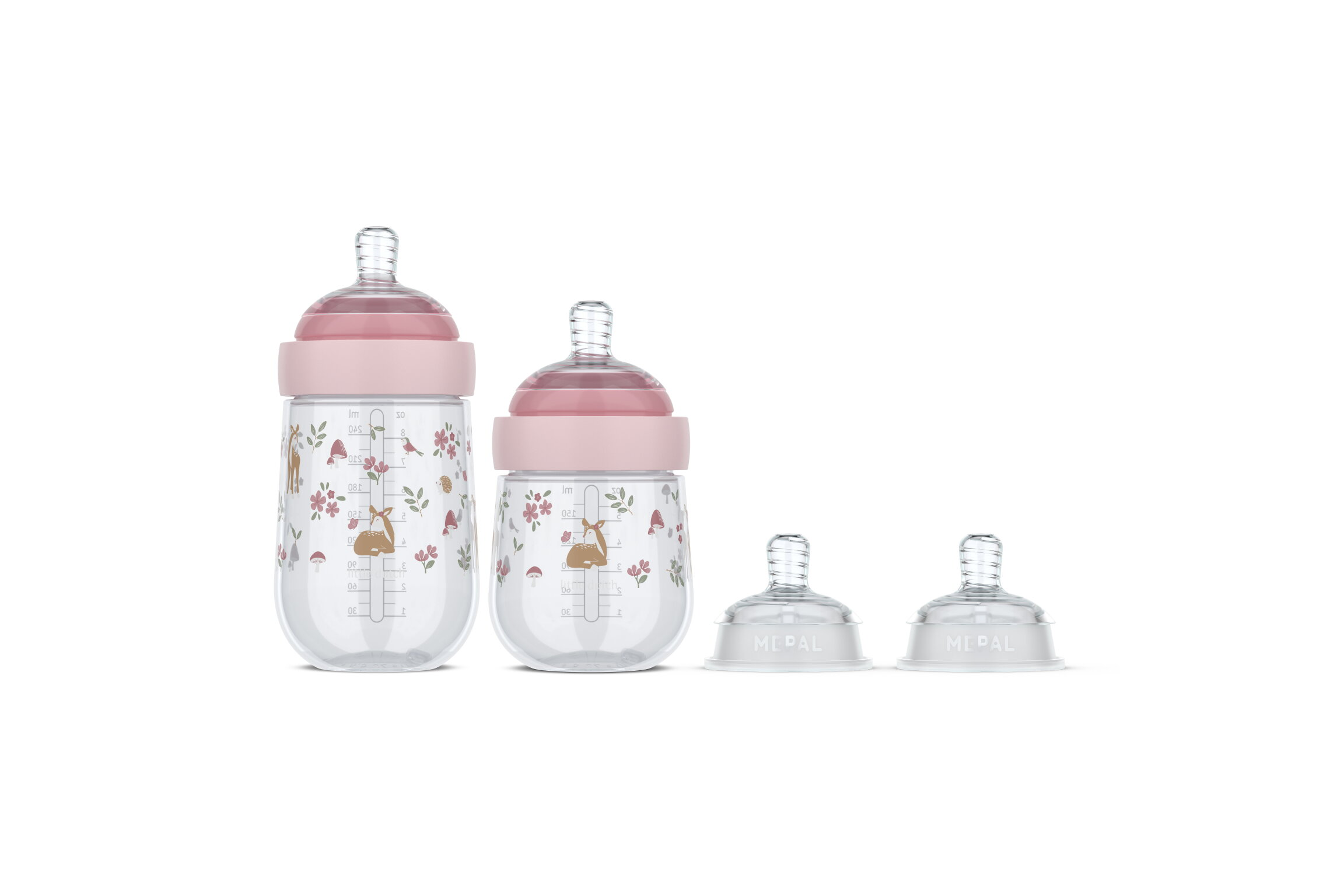 Mepal x Little Dutch - Fairy Garden - Starterset babyflessen mio 4-delig