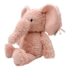 Label label - Knuffel - Olifant - Elly - Roze - M