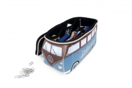 VW T1 Bus 3D universele tas - petrol/bruin