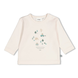 Feetje - Beep Beep - Longsleeve Offwhite