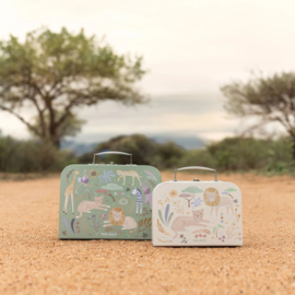 Little Dutch - Safari Friends - Kofferset FSC - Met of zonder naam