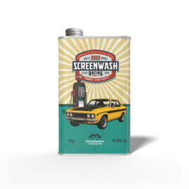Chocansweets - Screenwash Blik met Framboos-Lychee Amaretto – Manta Design (45 cl, 14,9%)