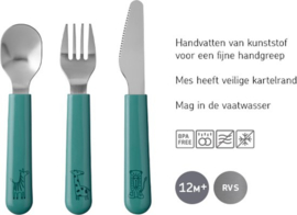 Mepal x Little Dutch - Fairy Garden - Kinderbestekset Mio 3-delig